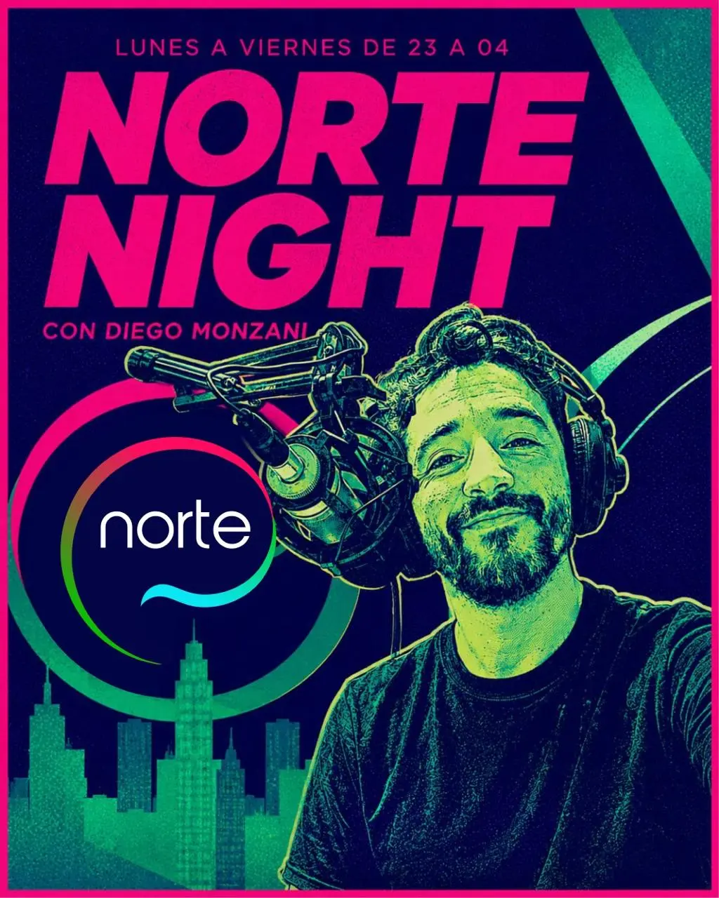 Norte Night, lunes a viernes de 23 a 4